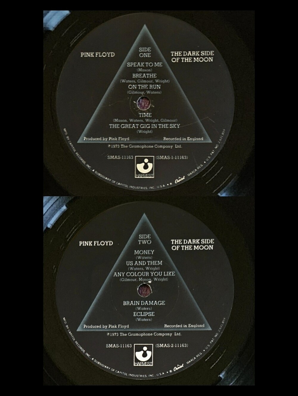 PINK FLOYD•The Dark Side Of The Moon•1973 US(#SMAS-11163)•2nd State Jacksonville - Picture 6 of 15
